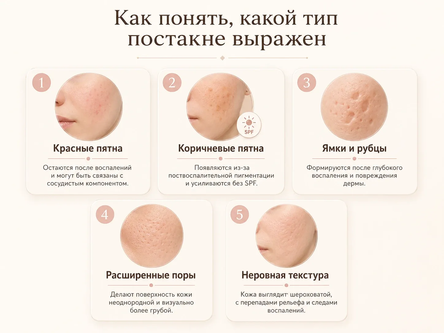 Зоны проявления купероза на лице
